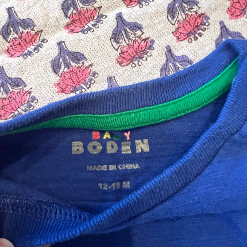 Baby Boden Bunny Tractor Todder Boys Set - Size 12-18 - Picture 3 of 3